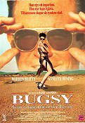 Bugsy 1991 poster Warren Beatty Annette Bening Harvey Keitel Barry Levinson Maffia Glasögon Strand