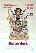 Cactus Jack 1979 movie poster Kirk Douglas Ann-Margret Arnold Schwarzenegger