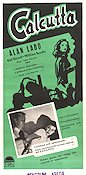 Calcutta 1946 movie poster Alan Ladd Gail Russell William Bendix John Farrow