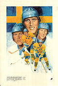 Canada Cup 1976 poster Börje Salming Winter sports Sports