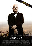 Capote 2005 movie poster Philip Seymour Hoffman Clifton Collins Jr Catherine Bennett Miller