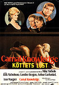 Carnal Knowledge 1971 movie poster Ann-Margret Jack Nicholson Art Garfunkel Candice Bergen Mike Nichols