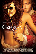 Casanova 2005 poster Heath Ledger Sienna Miller Jeremy Irons Lasse Hallström Damer