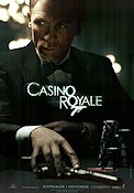 Casino Royale 2006 poster Daniel Craig Eva Green Mads Mikkelsen Martin Campbell Gambling Agenter