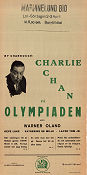 Charlie Chan at the Olympics 1937 movie poster Warner Oland Charlie Chan H Bruce Humberstone Olympic