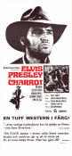 Charro 1969 movie poster Elvis Presley