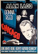 Chicago Deadline 1949 movie poster Allan Ladd Donna Reed