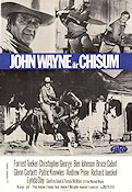 Chisum 1970 movie poster John Wayne Forrest Tucker Christopher George Andrew V McLaglen