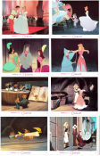 Cinderella 1950 lobby card set Ilene Woods Clyde Geronimi Animation Find more: Askungen