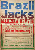 Cirkus Brazil Jack 1938 poster Circus