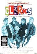 Clerks 1994 movie poster Brian O´Halloran Jeff Anderson Marilyn Ghigliotti Kevin Smith