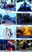 Cobra 1986 lobby card set Sylvester Stallone Brigitte Nielsen Reni Santoni George P Cosmatos