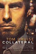 Collateral 2004 movie poster Tom Cruise Jamie Foxx Jada Pinkett Smith Michael Mann