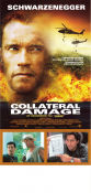 Collateral Damage 2002 poster Arnold Schwarzenegger John Leguizamo Francesca Neri Andrew Davis