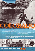 Colorado Territory 1962 movie poster Joel McCrea Virginia Mayo Raoul Walsh Mountains