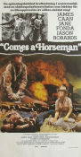 Comes a Horseman 1978 movie poster James Caan Jane Fonda Jason Robards Alan J Pakula Horses Romance