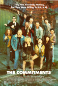 The Commitments 1991 movie poster Robert Arkins Michael Aherne Angeline Ball Alan Parker Writer: Roddy Doyle Rock and pop