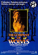 The Company of Wolves 1984 poster Sarah Patterson Angela Lansbury David Warner Neil Jordan