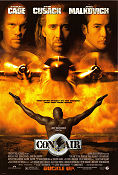 Con Air 1997 movie poster Nicolas Cage John Cusack John Malkovich Simon West Find more: Jerry Bruckheimer Planes