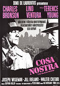 The Valachi Papers 1972 movie poster Charles Bronson Lino Ventura Jill Ireland Terence Young Mafia