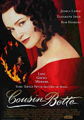 Cousin Bette 1998 movie poster Jessica Lange Elisabeth Shue