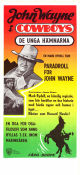 The Cowboys 1972 movie poster John Wayne Roscoe Lee Browne Bruce Dern Mark Rydell