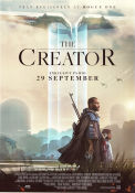 The Creator 2023 movie poster John David Washington Madeleine Yuna Voyles Gemma Chan Gareth Edwards