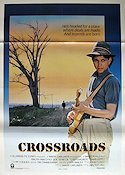 Crossroads 1986 movie poster Ralph Macchio Joe Seneca Jami Gertz Walter Hill Instruments