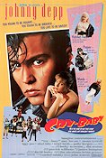 Cry-Baby 1990 movie poster Johnny Depp Iggy Pop Ricki Lake Traci Lords John Waters