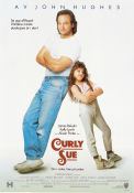 Curly Sue 1991 poster James Belushi Kelly Lynch Alisan Porter John Hughes Barn