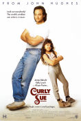 Curly Sue 1991 movie poster James Belushi Kelly Lynch Alisan Porter John Hughes Kids