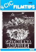 Cylonerna anfaller 1978 poster Lorne Greene Richard Hatch Dirk Benedict Rymdskepp