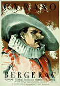 Cyrano de Bergerac 1923 movie poster Pierre Magnier Augusto Genina