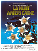 La Nuit Americaine 1973 movie poster Jacqueline Bisset Francois Truffaut