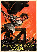 Oktyabr 1927 movie poster Boris Livanov Nikolay Popov Sergei M Eisenstein Russia