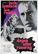 Dagen efter rosorna 1962 movie poster Jack Lemmon Lee Remick Blake Edwards