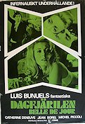 Belle de Jour 1967 movie poster Catherine Deneuve Jean Sorel Michel Piccoli Luis Bunuel