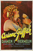 The Lady in Ermine 1927 movie poster Corinne Griffith Einar Hanson James Flood