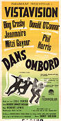 Anything Goes 1956 movie poster Bing Crosby Donald O´Connor Jeanmarie Mitzi Gaynor Dance