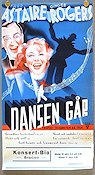 Swing Time 1936 movie poster Fred Astaire Ginger Rogers