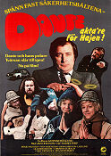 Dante akta´re för Hajen 1978 movie poster Jan Ohlsson Ulf Hasseltorp John Harryson Lars Lind Ricky Bruch Gunnar Höglund