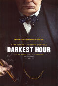 Darkest Hour 2017 movie poster Gary Oldman Kristin Scott Thomas Ben Mendelsohn Joe Wright
