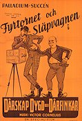 Daarskab dyd og driverter 1923 movie poster Fyrtornet och Släpvagnen Fy og Bi Greta Nissen Stina Berg Harald Madsen Lau Lauritzen Denmark