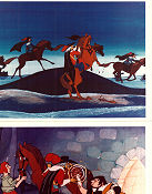 D´Artagnan och de tre musketörerna 1974 lobbykort Francis Perrin John Halas Text: Alexander Dumas Animerat