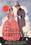 David Copperfield 1923 movie poster Margarete Schlegel Writer: Charles Dickens Denmark