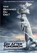 The Day After Tomorrow 2004 movie poster Dennis Quaid Jake Gyllenhaal Emmy Rossum Roland Emmerich