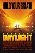 Daylight 1996 movie poster Sylvester Stallone Amy Brenneman Viggo Mortensen Rob Cohen