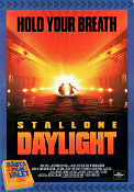 Daylight 1996 Videoposter Sylvester Stallone Rob Cohen