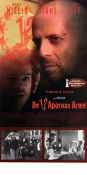 De 12 apornas armé 1995 poster Bruce Willis Brad Pitt Madeleine Stowe Terry Gilliam