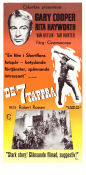They Came to Cordua 1959 movie poster Gary Cooper Rita Hayworth Van Heflin Robert Rossen